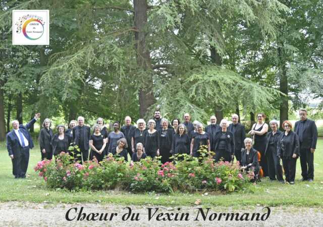 Concert de Chants Sacrés Eglise Saint -Michel par le Choeur du Vexin Normand .