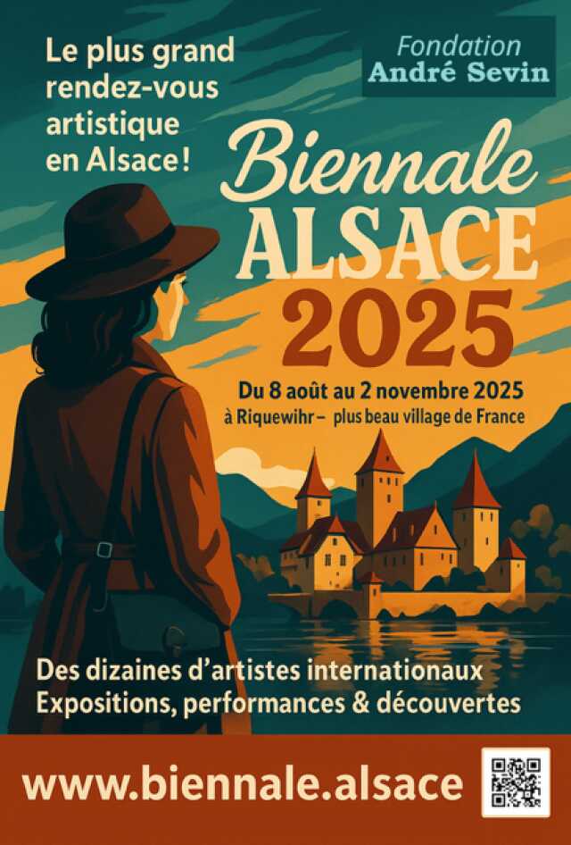 Biennale d’Alsace 2025 : l’Art s’invite à Riquewihr !