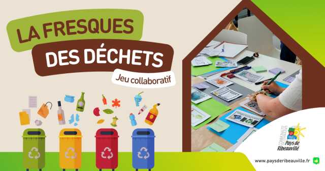 Jeu collaboratif - La fresque des déchets