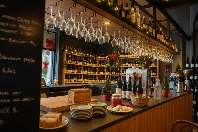 Marché de Noël à Tranches de Vins