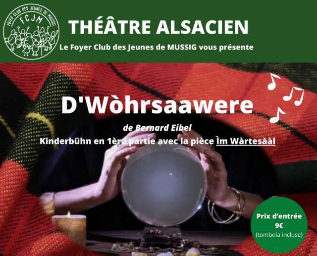 Théâtre en alsacien : Unseri Fräue streike !