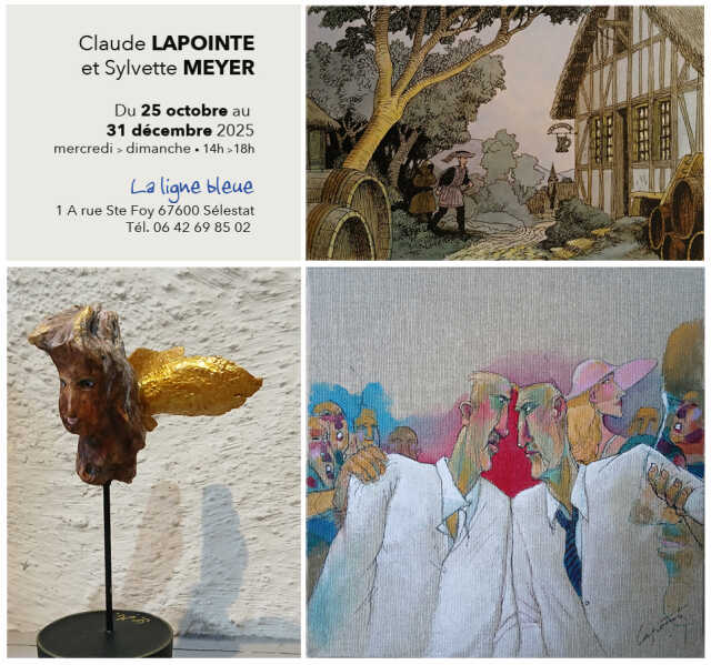 Exposition : Claude Lapointe et Sylvette Meyer