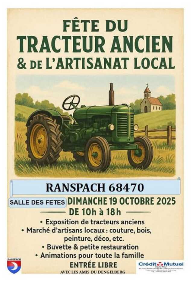Fête du tracteur ancien et de l'artisanat local