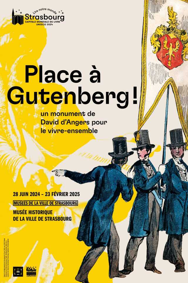 Place à Gutenberg - Un monument de David d'Angers pour le vivre-ensemble