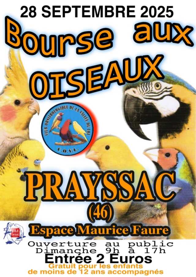 Exposition d'oiseaux