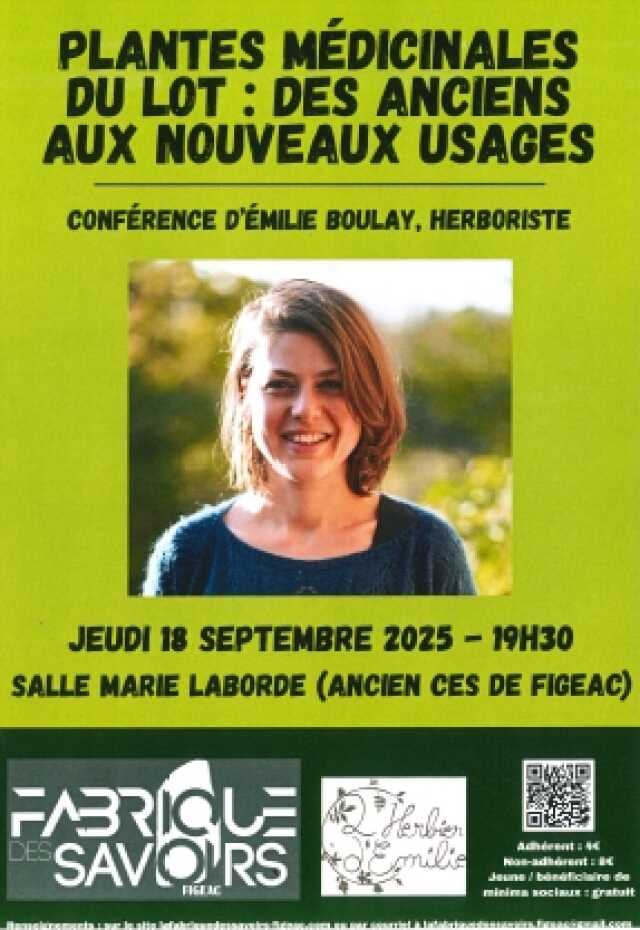 Conférences Plantes Médicinales du Lot