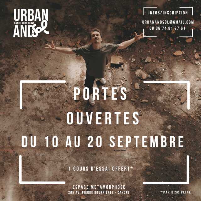 Portes Ouvertes – Cours de Danses Urbaines