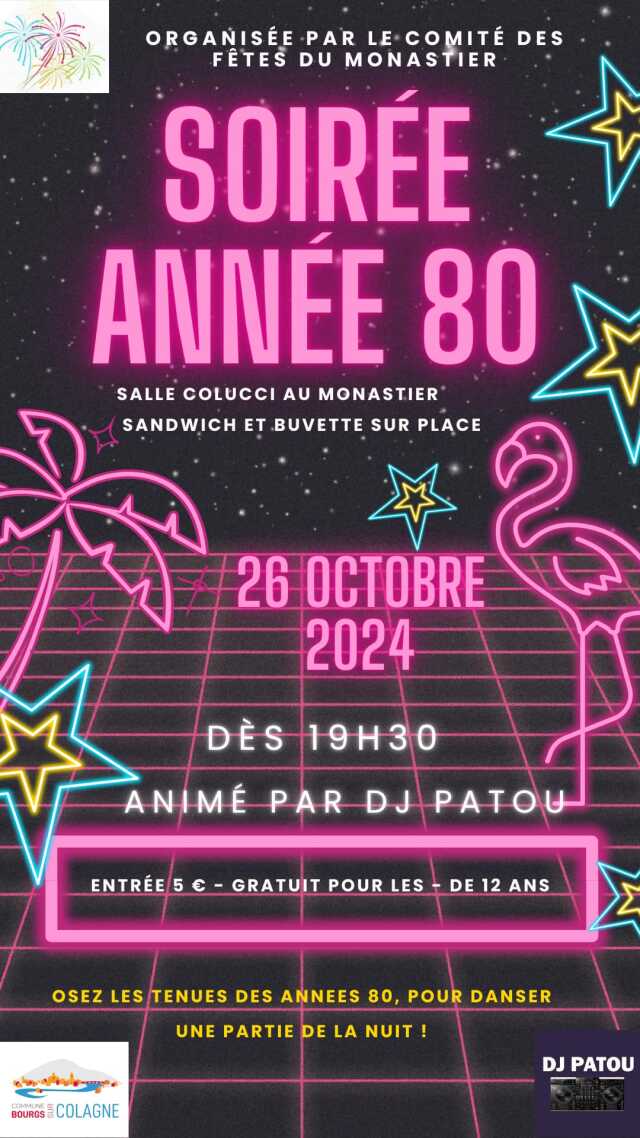 SOIRÉE ANNÉE 80