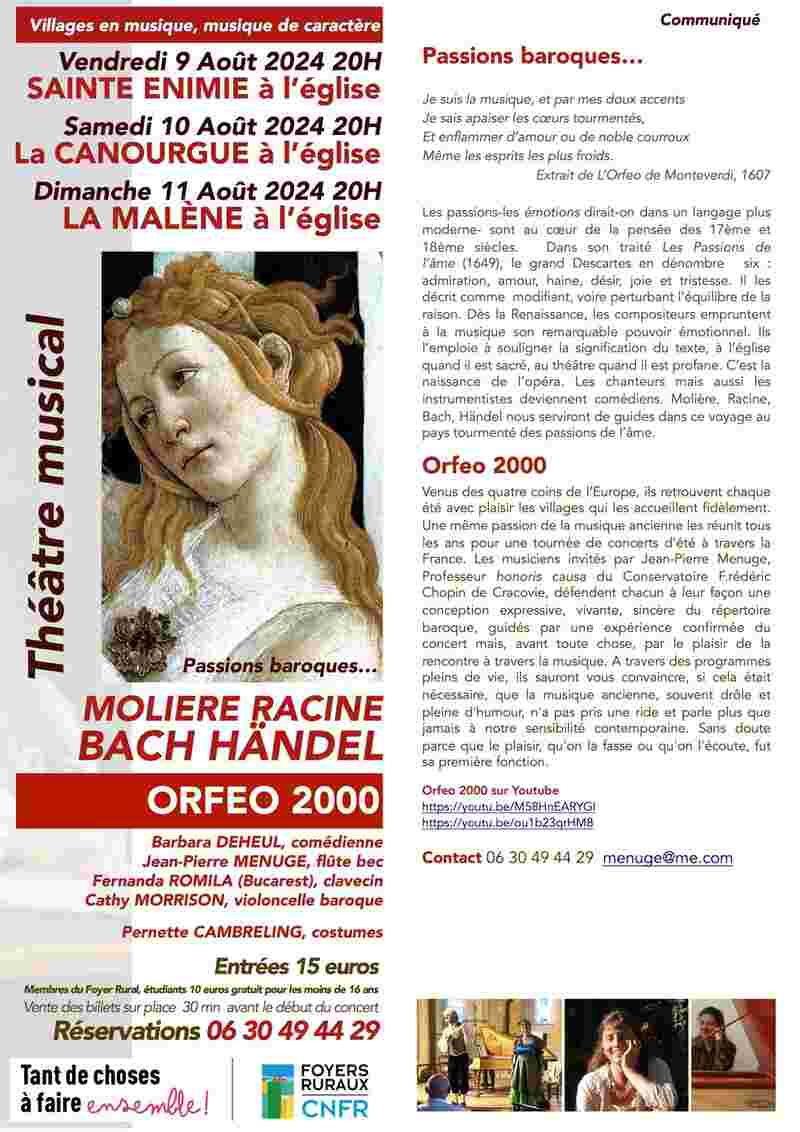 THEATRE MUSICAL - ORFEO 2000