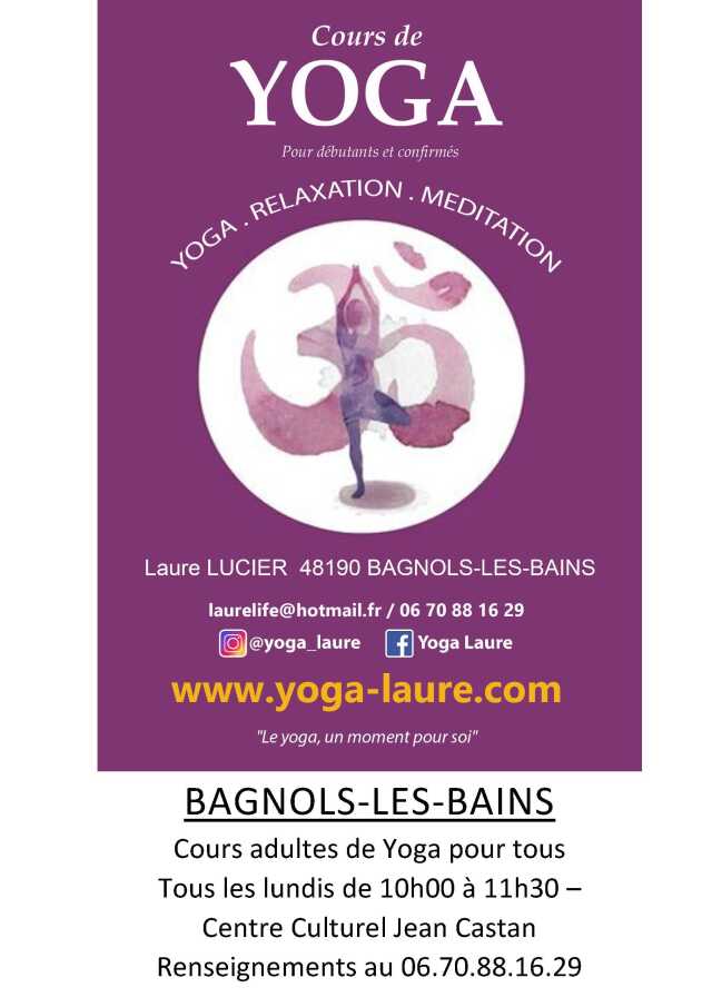 COURS DE YOGA