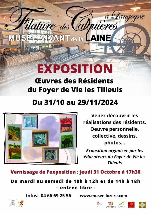 EXPOSITION  - FOYER DE VIE LES TILLEULS