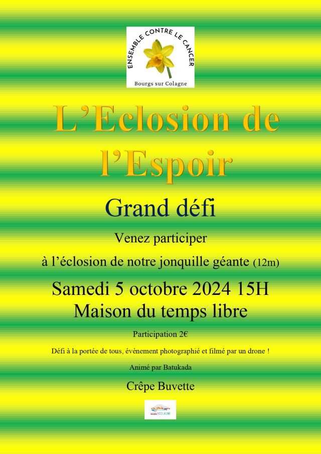 L'ÉCLOSION DE L'ESPOIR