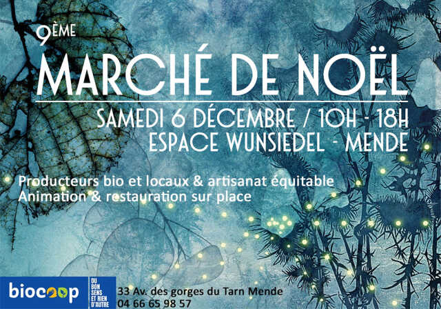 9ÈME MARCHÉ DE NOËL BIO