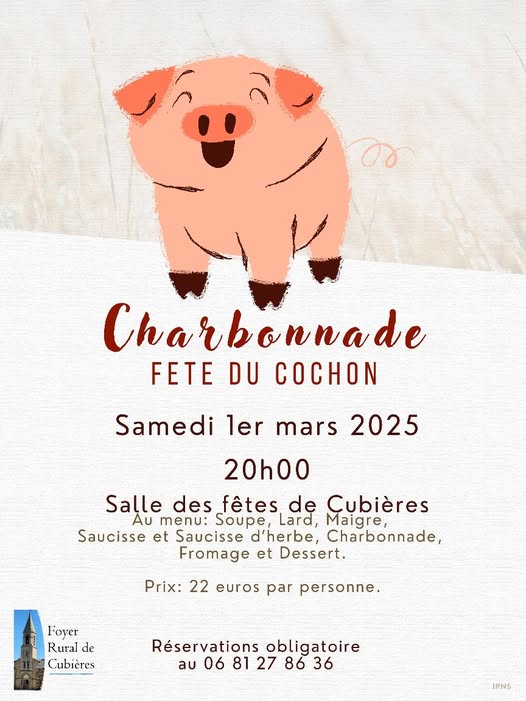 CHARBONNADE, FÊTE DU COCHON