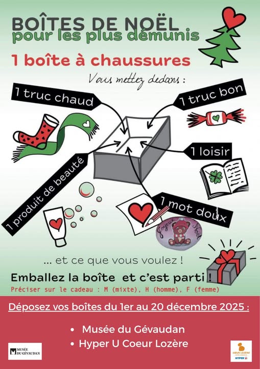 NOËL SOLIDAIRE AU MUSÉE DU GÉVAUDAN