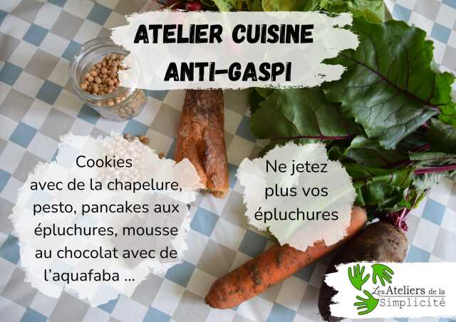 Atelier cuisine anti-gaspi
