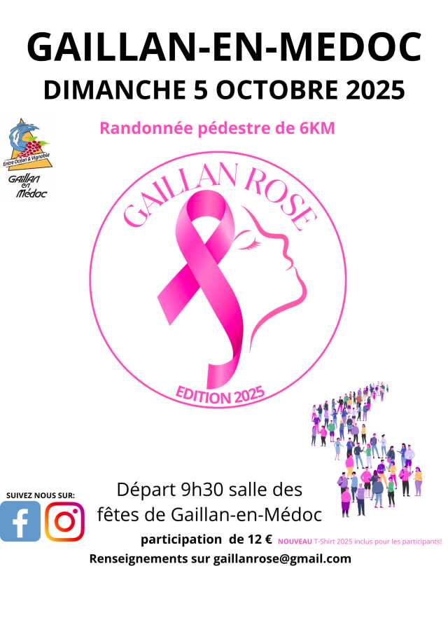 Octobre Rose 2025 : Gaillan Rose