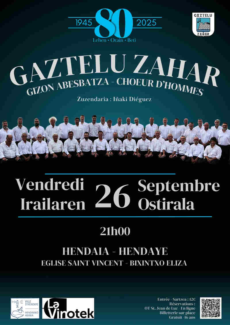 Concert avec Gaztelu Zahar