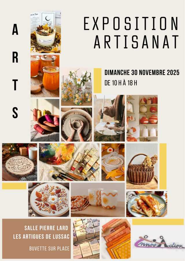 Exposition d'artisanat aux Artigues de Lussac