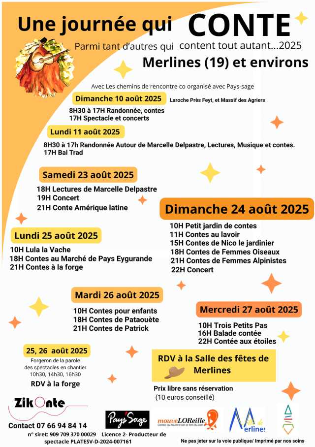 Une Journée qui Conte parmi tant d'autres qui comptent tout autant 2025