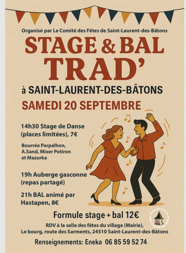 Stage et bal trad'