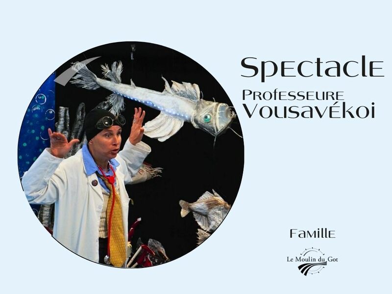 Spectacle du Pr Vousavékoi au Moulin du Got
