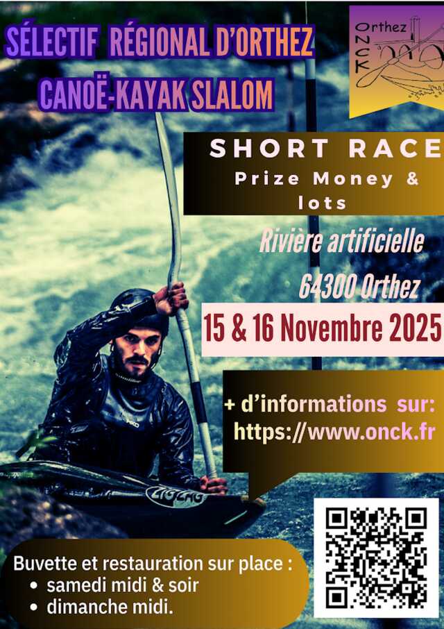 Sélectif régional Canoë Kayak et Short Race