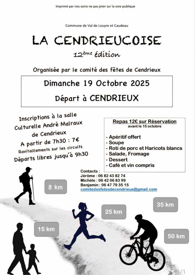 Randonnée La Cendrieucoise