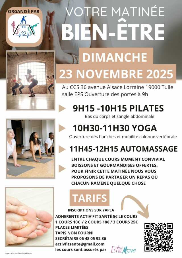 Votre matinée bien-être