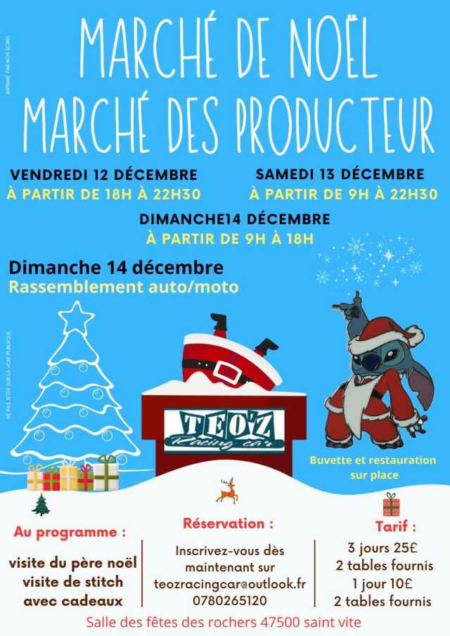 Marché de Noël & marché des producteurs