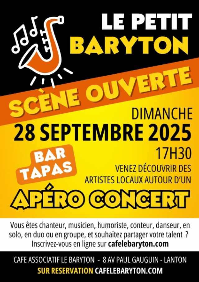 Le Petit Baryton :  Scène ouverte