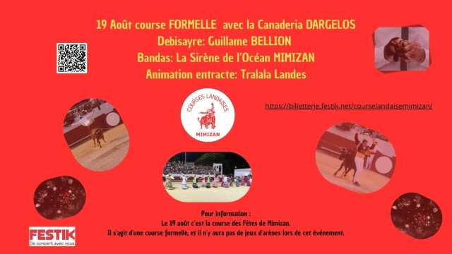 COURSE LANDAISE FORMELLE des Fêtes de Mimizan