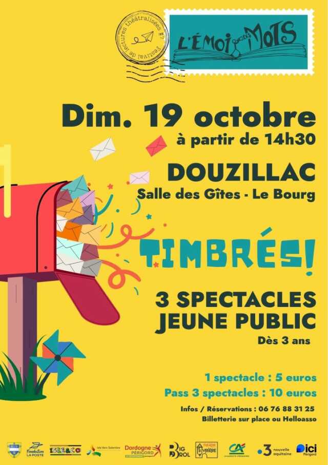 Spectacles jeune public, 7ème édition du Festival de Lectures Théâtrales