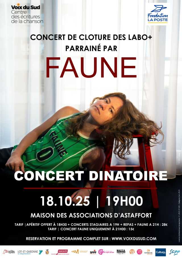 Concert dinatoire avec Faune
