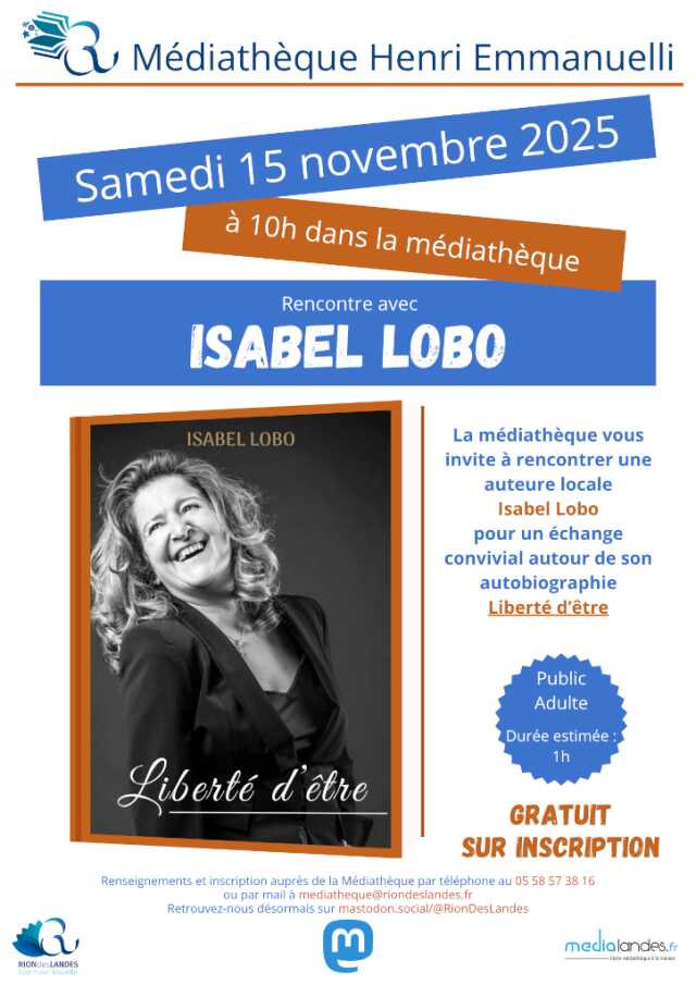 Rencontre avec Isabel LOBO