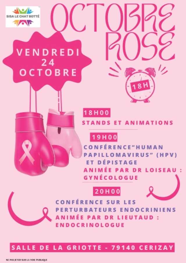 Octobre rose - Conférences et animations