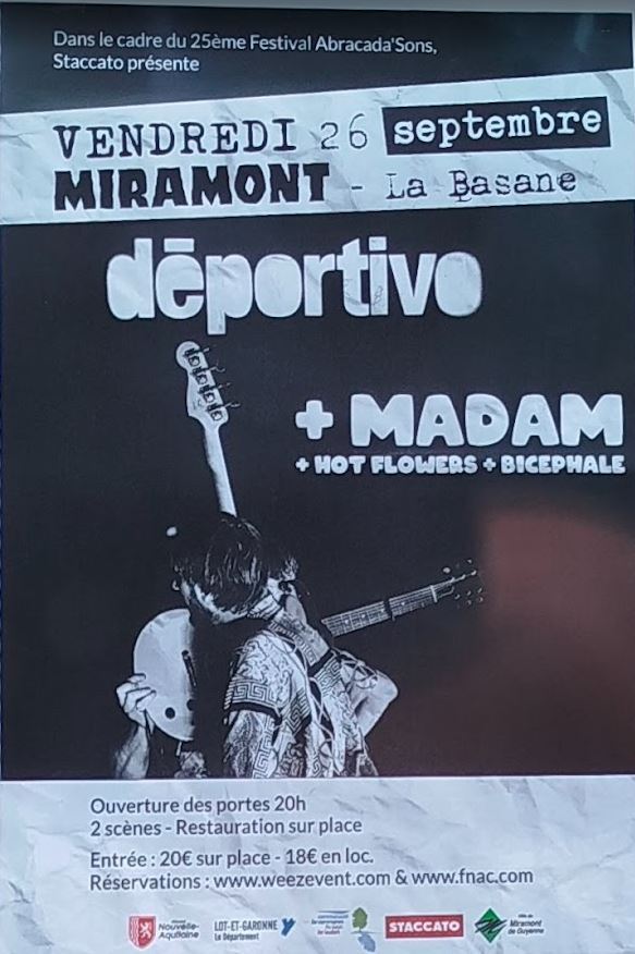 Abracada'Sons #25 - Deportivo - MADAM - Hot flowers - Bisephale