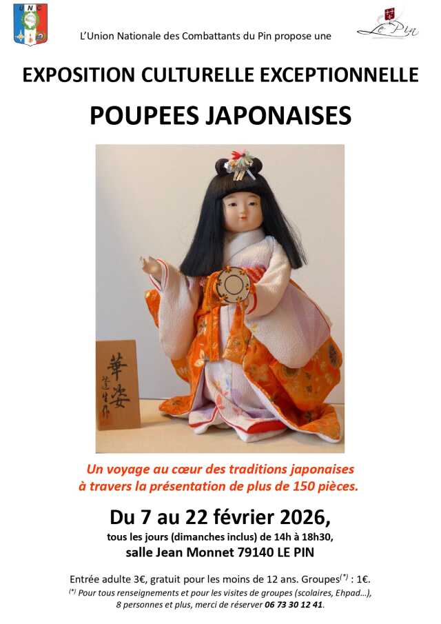 Expostion - Poupées japonaises