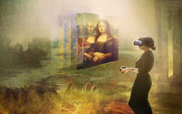 La Joconde en réalité virtuelle à la Micro-Folie