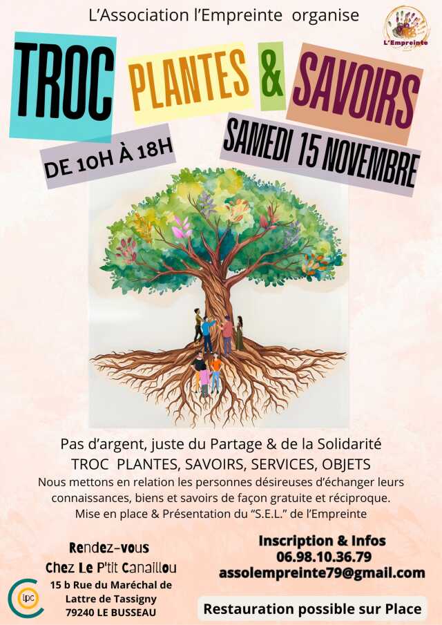 TROC PLANTES, SAVOIRS & PARTAGE