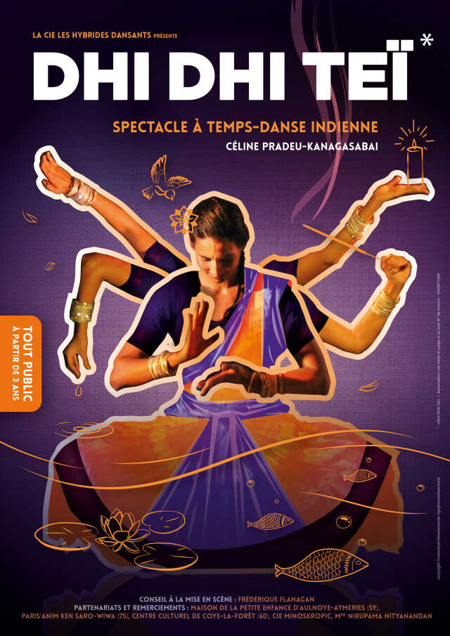 Spectacle - Dhi Dhi Teï - Les Hybrides Dansants