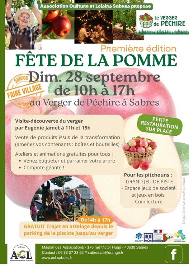 1è Fête de la pomme à Sabres