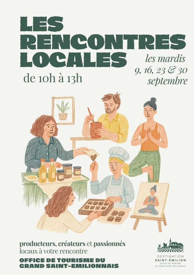 Les rencontres locales - Saint-Emilion Tourisme