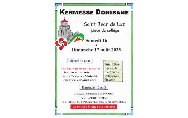 Kermesse Donibane