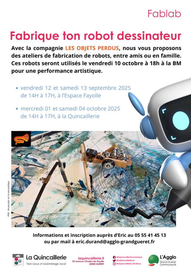 Fabrique ton robot dessinateur