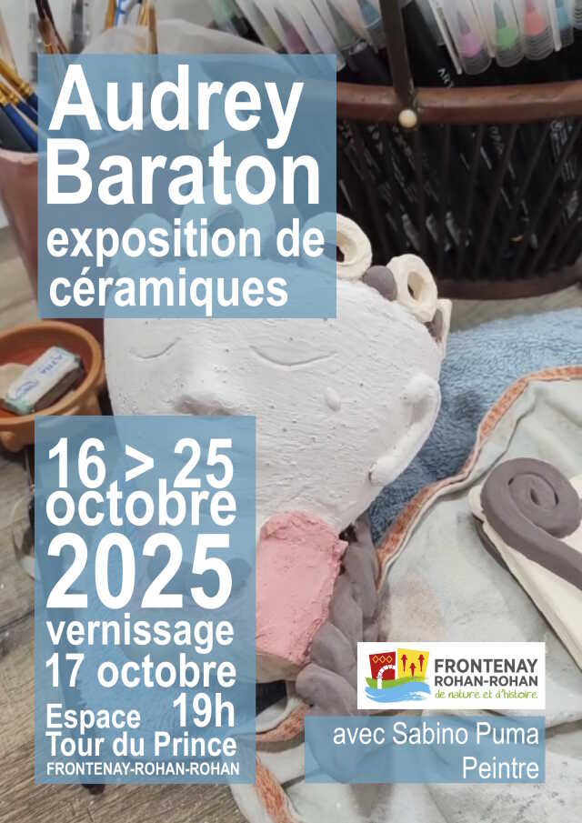 Exposition de céramiques à Frontenay-Rohan-Rohan