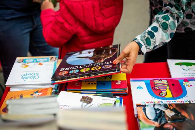 Bourse aux livres de la médiathèque