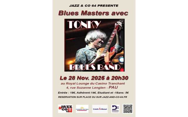 Blues Master avec Tonky Blues Band