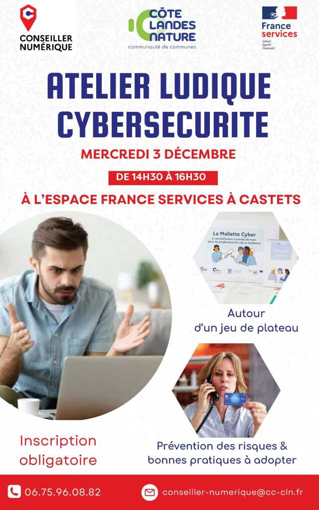 Atelier ludique cybersécurité