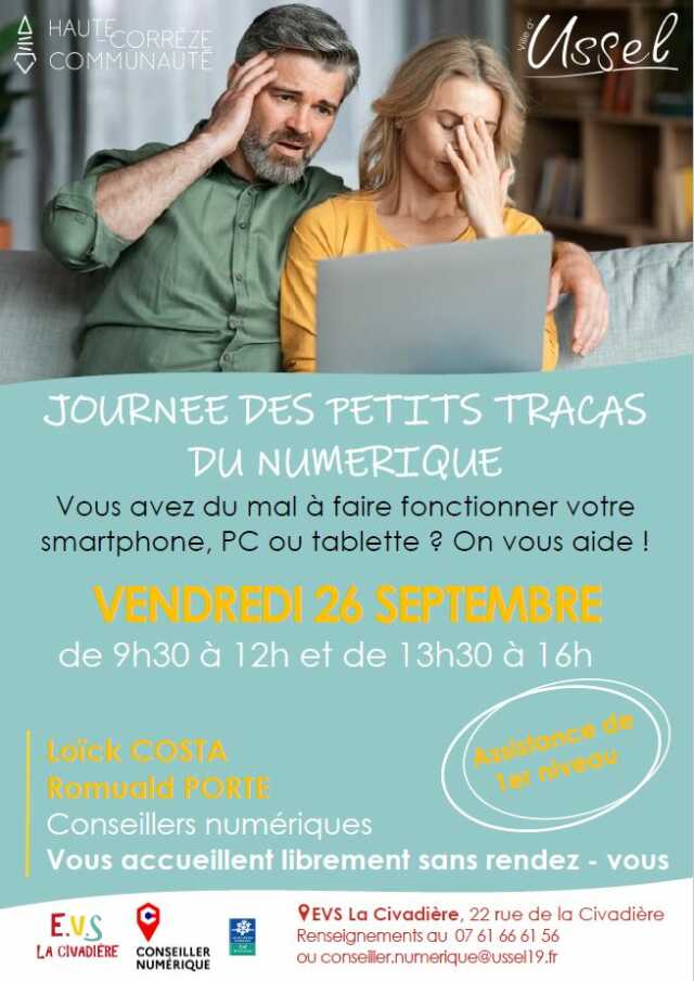 Journée des petits tracas du numérique